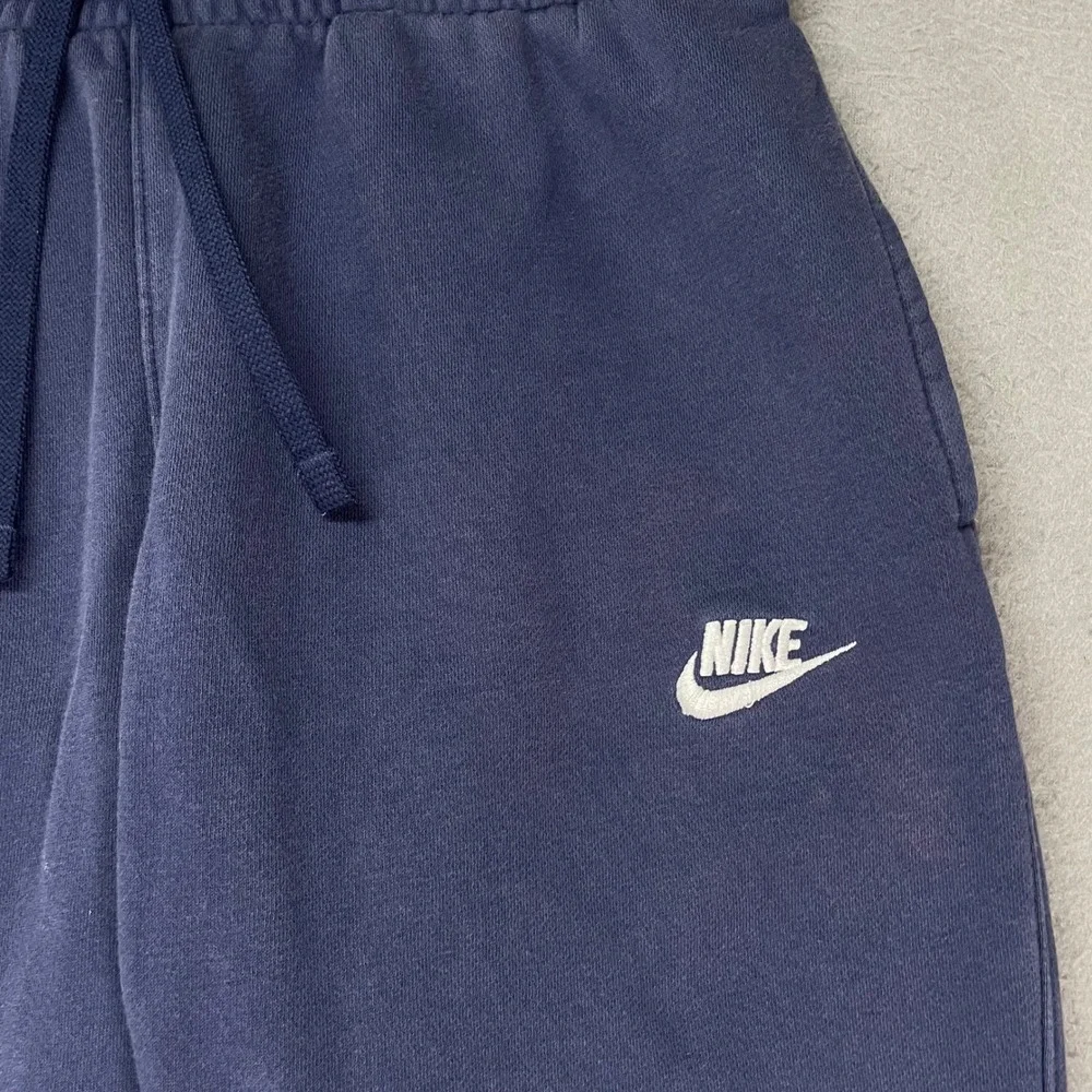 Nike Club Fleece Jogger Sweatpants Mens Medium Blue BV2737-410 Logo 28x28
